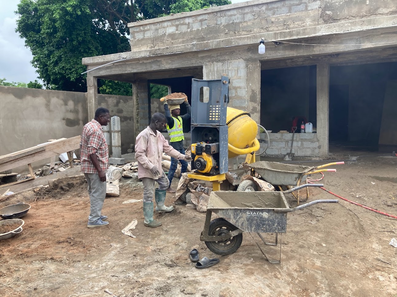 Building construction site in Accra Ghana — what is a Bill of Quantities BOQ and why you need one